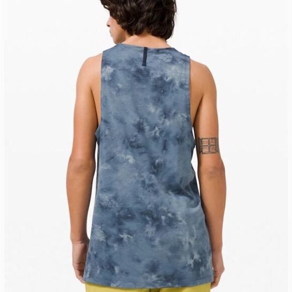 NWOT Lululemon Always Agile Tank
Diamond Dye Asphalt Grey Black Mens Sz L - Picture 3 of 9